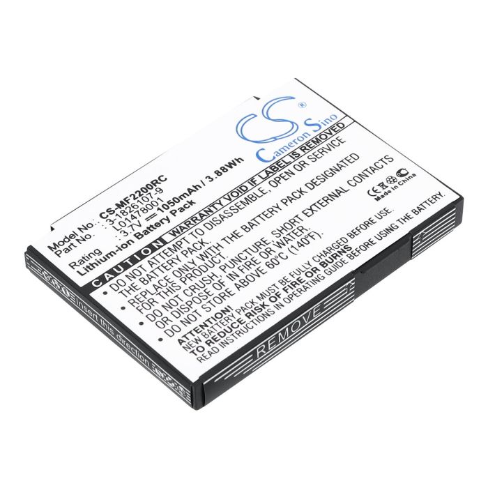 Novatel Wireless MiFi2200 akku 1050mAh