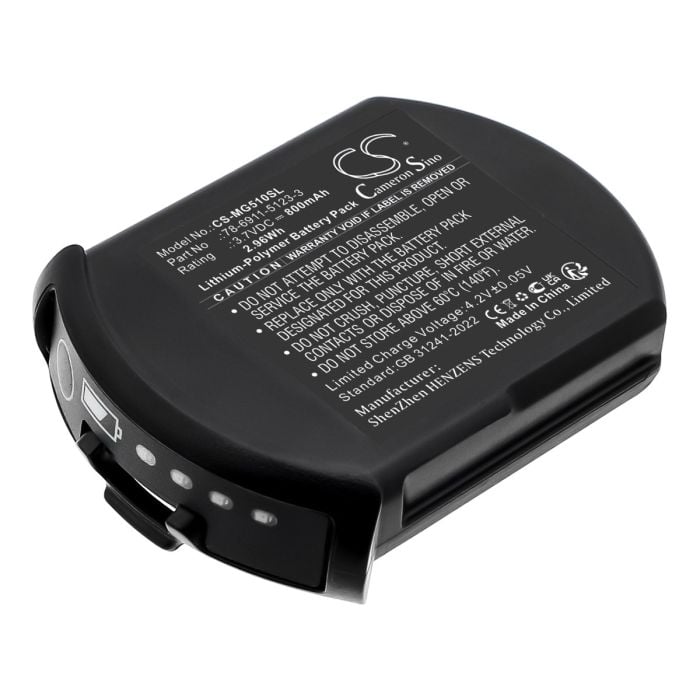 3M langattomien kuulokkeiden G5 / G5L1 yhteensopiva akku 800mAh