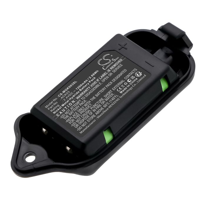 3M langattomien kuulokkeiden Peltor Lite-Com Basic yhteensopiva akku 1200mAh