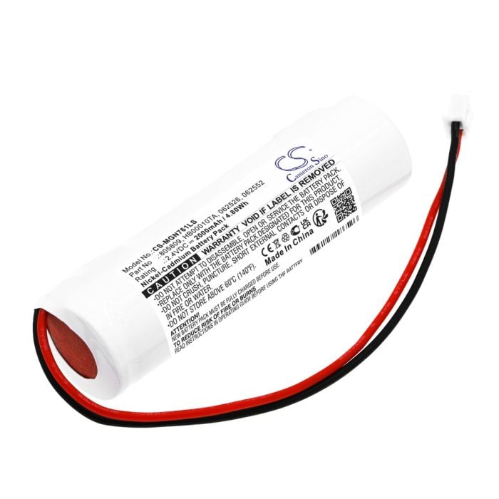 ARTS hätävalaistus yhteensopiva akku 2000mAh