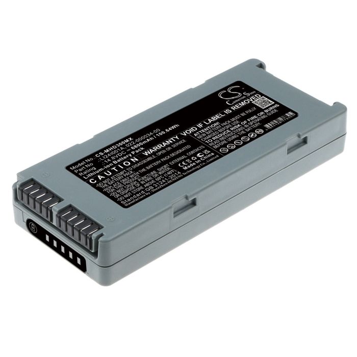 Mindray lääketieteellisen laitteen BeneHeart D1 / BeneHeart D2 yhteensopiva akku 6800mAh