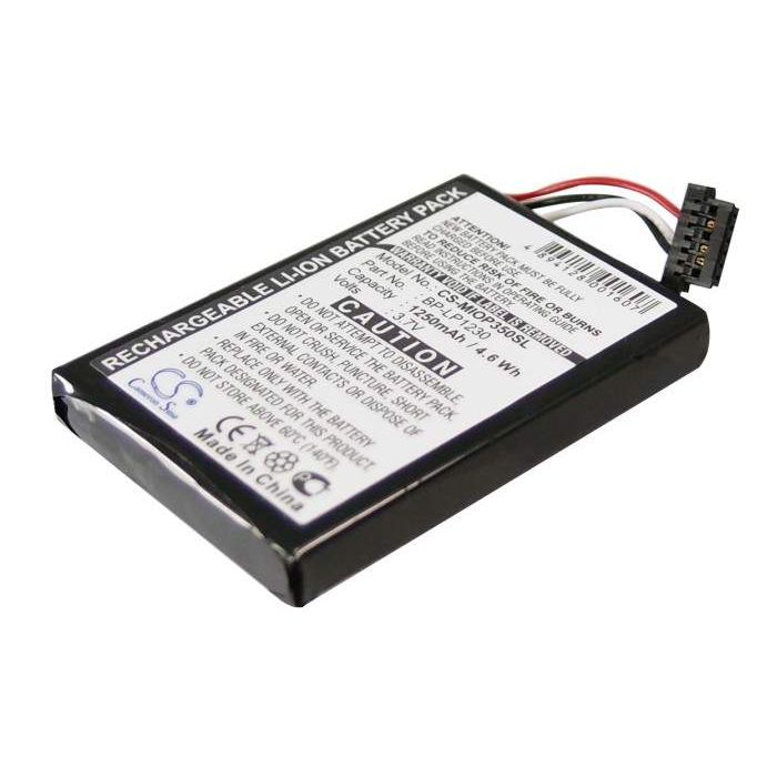 Medion GoPal P4210, GoPal P4410, MD95157 akku 1250mAh
