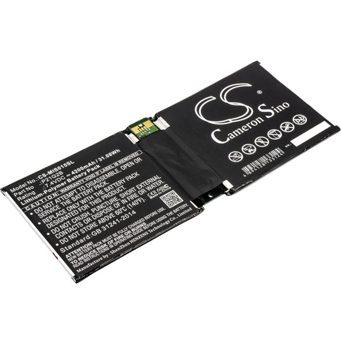 Microsoft tablettien Surface 2 / Surface 2 10.6" yhteensopiva akku 4200mAh