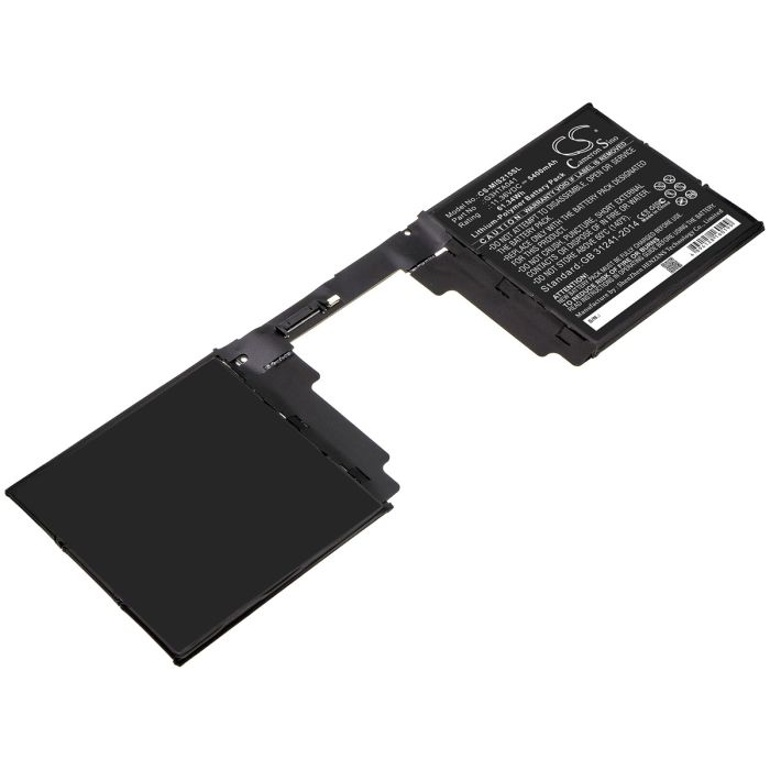 Microsoft tablettien Surface book 2 1793 15 yhteensopiva akku 5400mAh