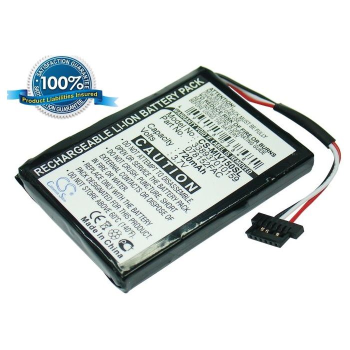 Mio Moov 150 akku 720 mAh
