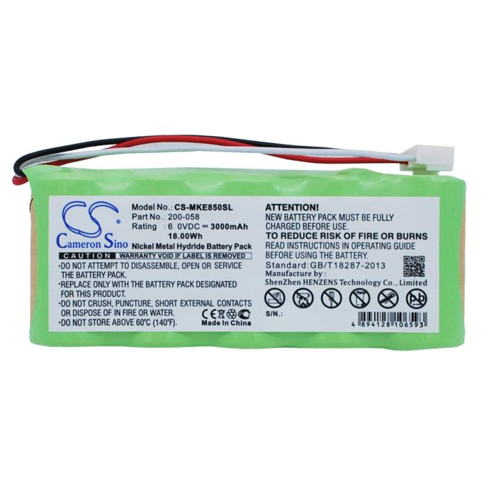 GE Magna-Mike 8500 akku 3000mAh