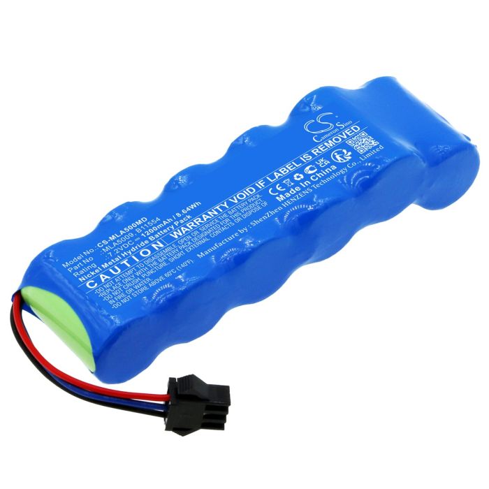 CDX lääketieteellisen laitteen Spiro 850 yhteensopiva akku 1200mAh