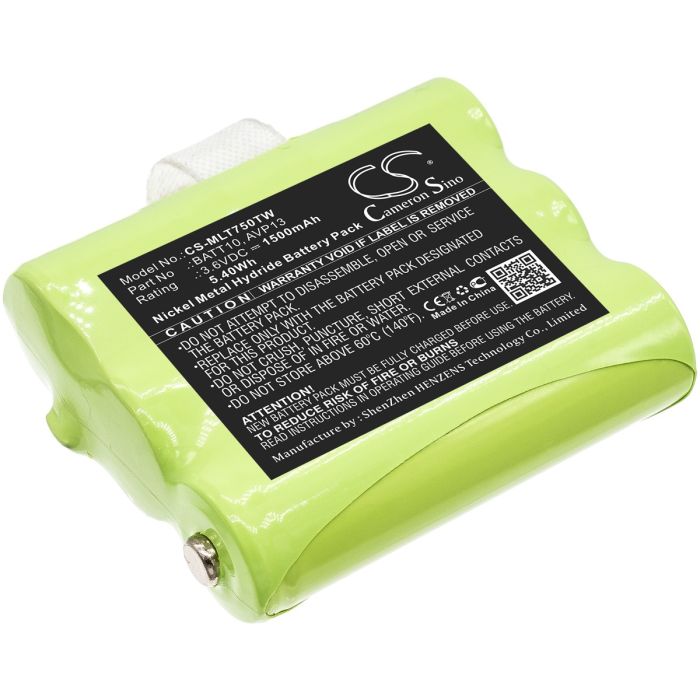 Midland radiopuhelimen T71 / T75 yhteensopiva akku 1500mAh