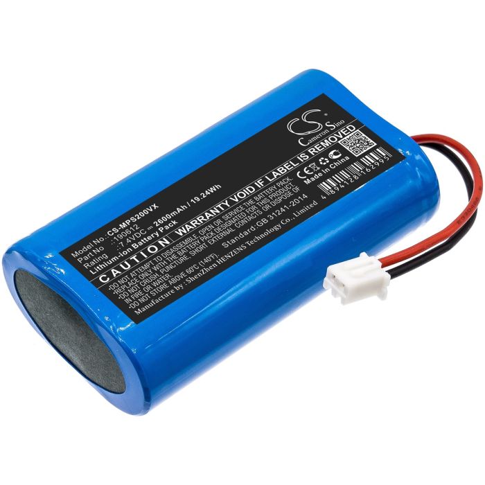 Mamibot pölynimurin tai robotti-imurin ProVac Plus 2 yhteensopiva akku 2600mAh