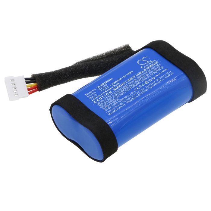 Marshall kaiuttimen Stockwell II yhteensopiva akku 3350mAh