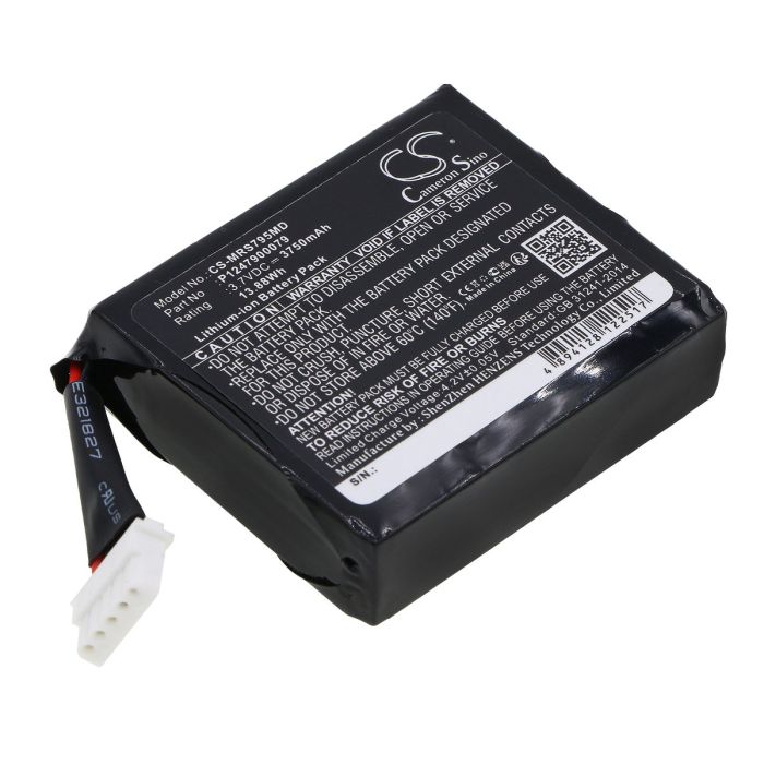 Masimo Pulsoximeter type 23794, Radical Pulse Oximeter, Radical-7 9500 Touchscreen akku 3750mAh