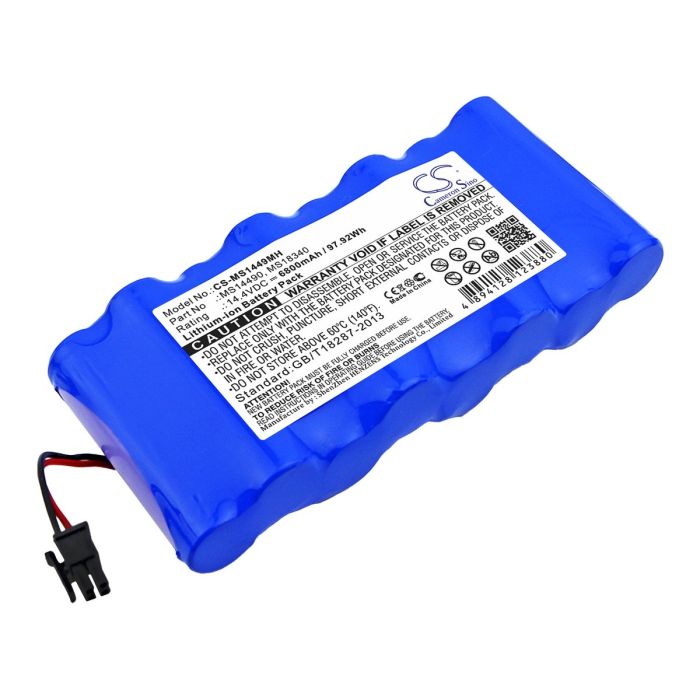 Critikon Systems Dinamap Plus 8710, Dinamap Plus 8720, Dinamap Plus 8725 akku 6800mAh