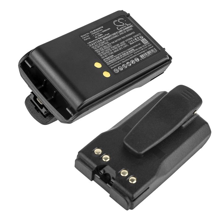 Motorola walkie talkien BPR40 / Mag One A8 yhteensopiva akku 3400mAh