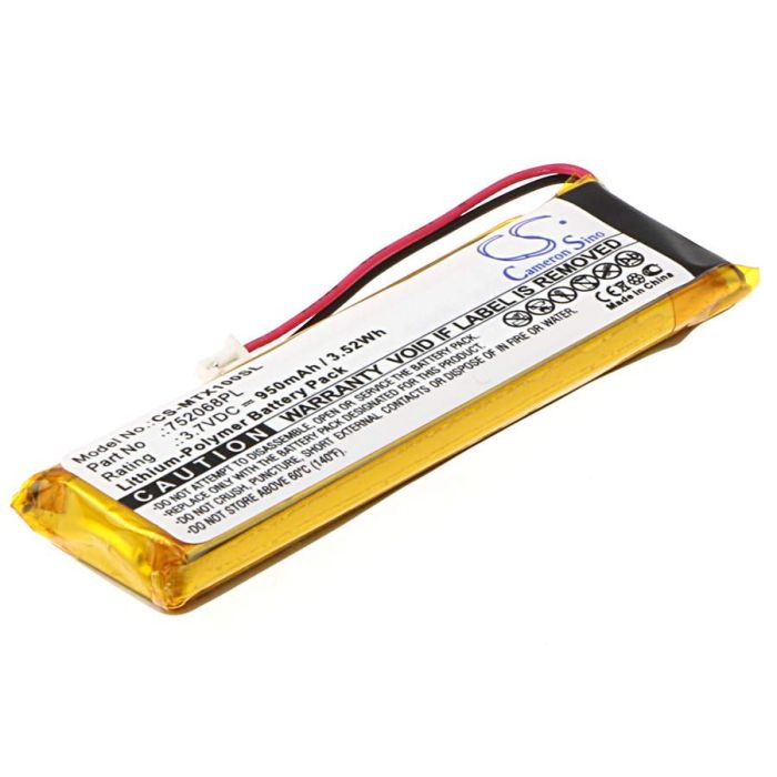 Midland BTFM, BTNext, BTX1 akku 950mAh / 3.52Wh