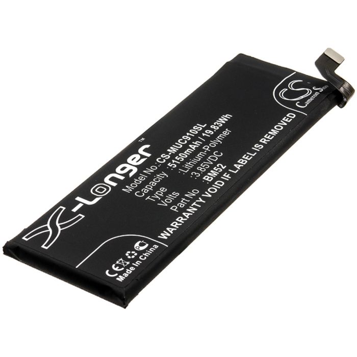 Xiaomi älypuhelinten CC9 Pro / M1910F4E yhteensopiva akku 5150mAh