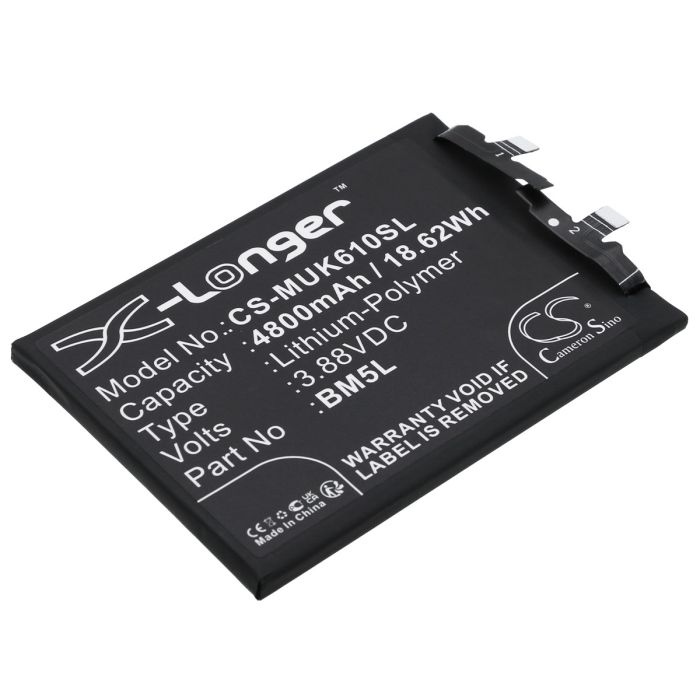 Redmi puhelimen K60 Pro / 22127RK46C yhteensopiva akku 4800mAh
