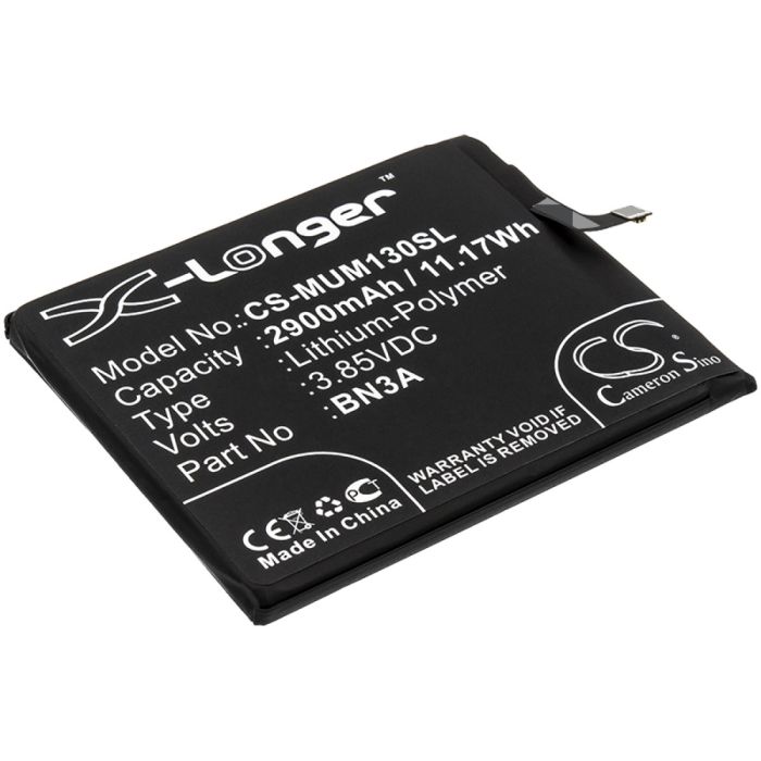 Redmi älypuhelinten Go / M1903C3GG yhteensopiva akku 2900mAh