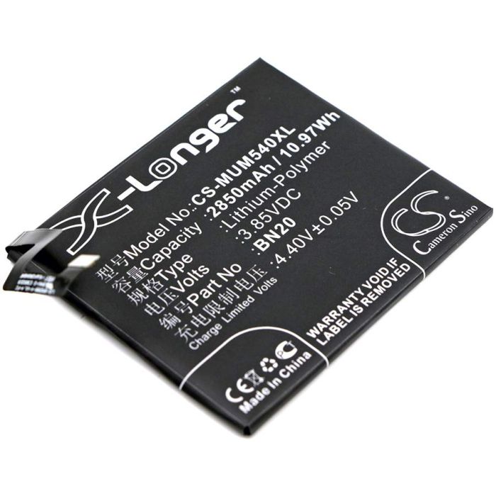 Xiaomi Meri, Mi 5c akku 2850 mAh