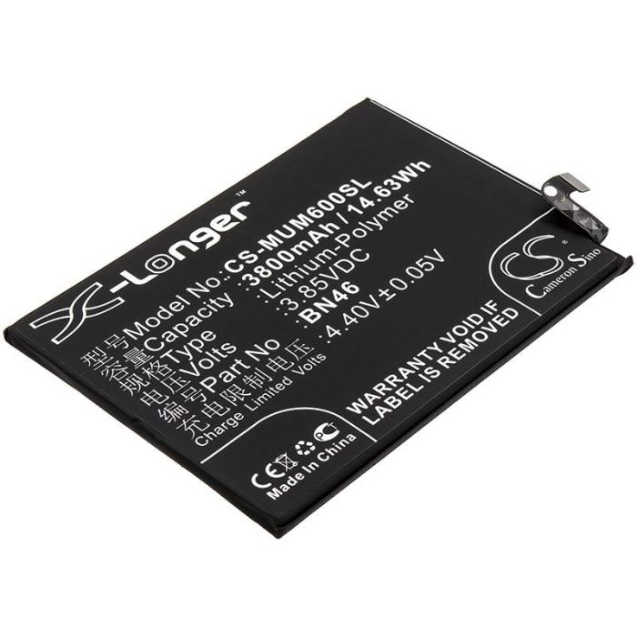 Xiaomi Redmi Note 6 akku 3800mAh