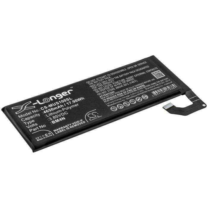 Xiaomi älypuhelinten M2102J2SC / Mi 10 yhteensopiva akku 4650mAh