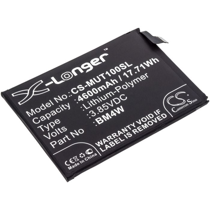 Redmi älypuhelinten M2007J17C / Note 9 Pro 5G yhteensopiva akku 4600mAh