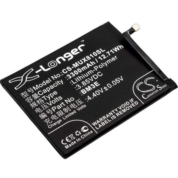 Xiaomi Dipper, M1803E1A, M1803E1C akku 3300mAh