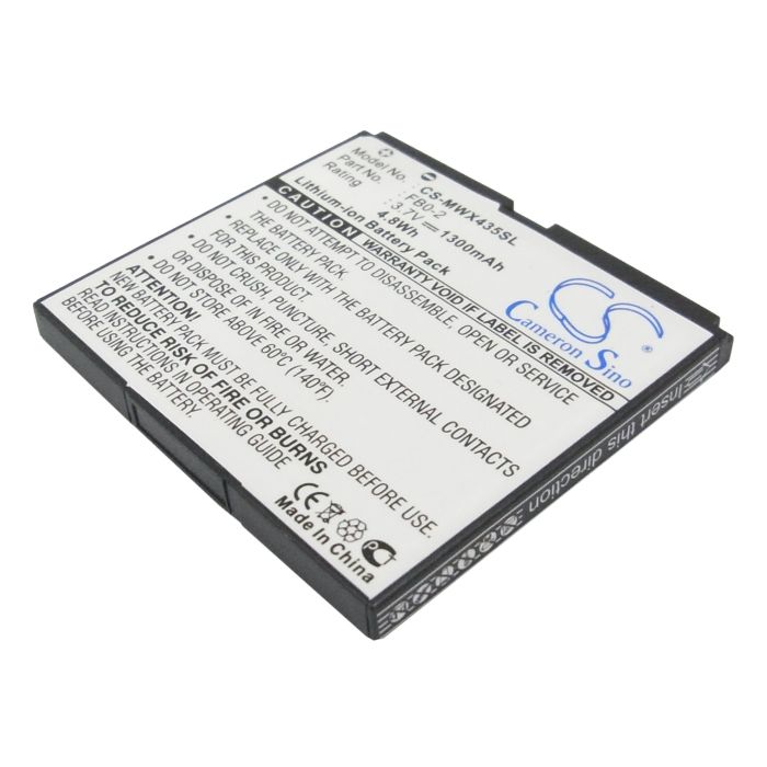 Cameron Sino tarvikeakku Motorola WX435 akku 1300 mAh