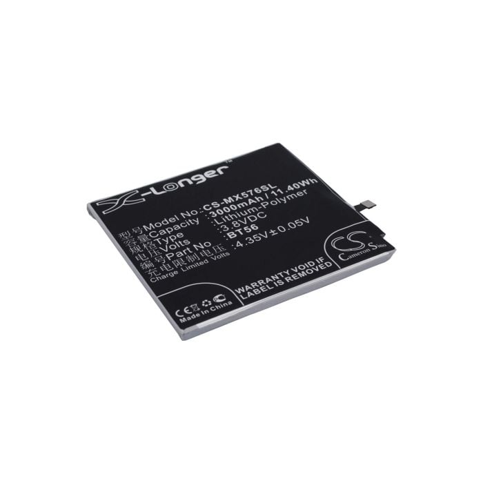 MeiZu M576, M576U, MX5 Pro akku 3000mAh