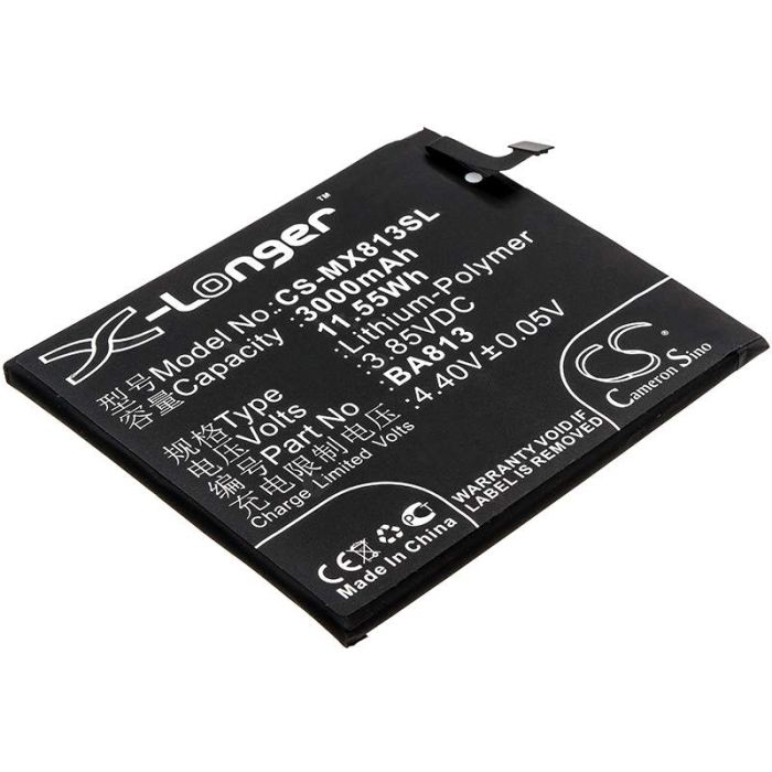 MeiZu M813Q, V8 Pro, V8 Pro Dual SIM akku 3000mAh MeiZu M813Q, V8 Pro, V8 Pro Dual SIM akku 3000mAh