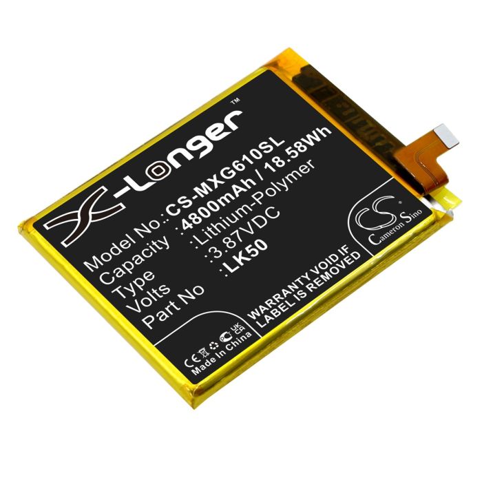 Motorola älypuhelinten Moto G60s / Moto G60s 2021 yhteensopiva akku 4800mAh Motorola älypuhelinten Moto G60s / Moto G60s 2021 yhteensopiva akku 4800mAh