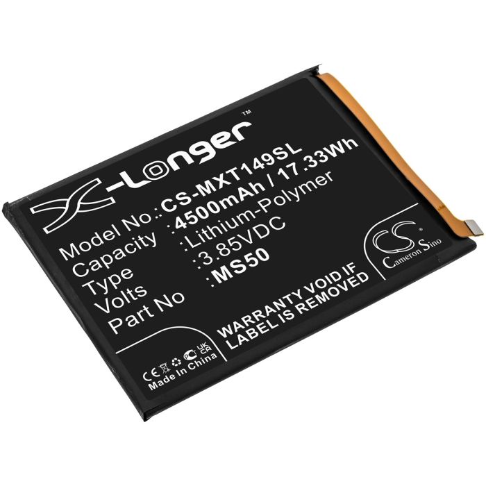 Motorola älypuhelinten Moto G50 5G / Moto G50 5G 2021 yhteensopiva akku 4500mAh