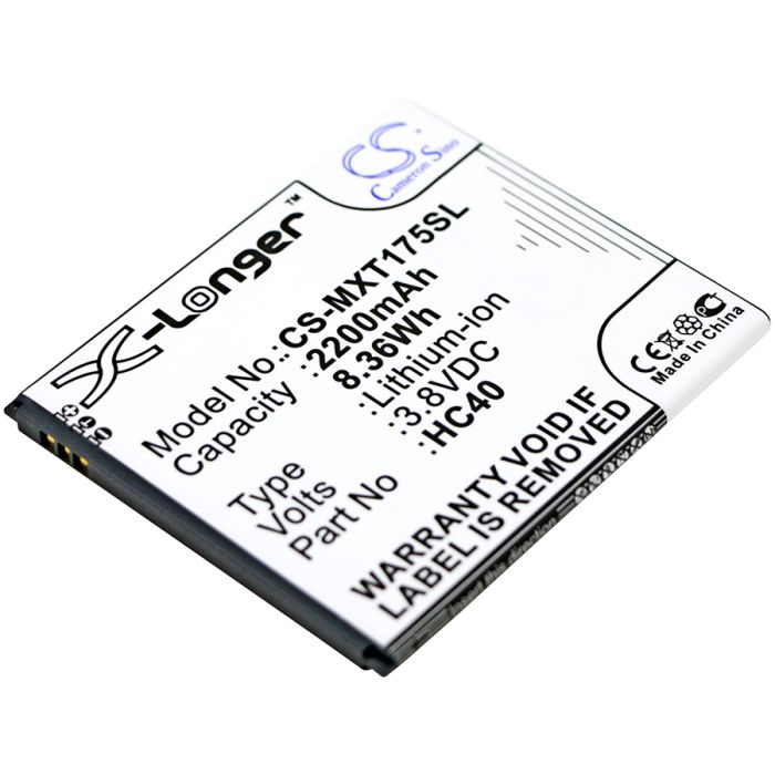 Cameron Sino tarvikeakku Motorola Moto C, Moto C Dual SIM akku 2000mAh