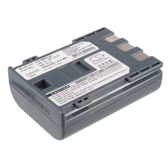 Canon NB-2L, BP-2LH, NB-2LH, BP-2L5, BP2LCL, ER-D120 yhteensopiva akku 600 mAh