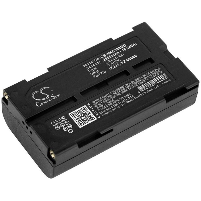 Nihon Kohden WEE-1000 akku 2600mAh