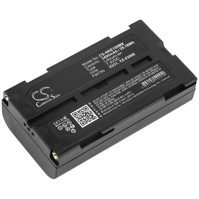 Nihon Kohden WEE-1000 akku 3400mAh