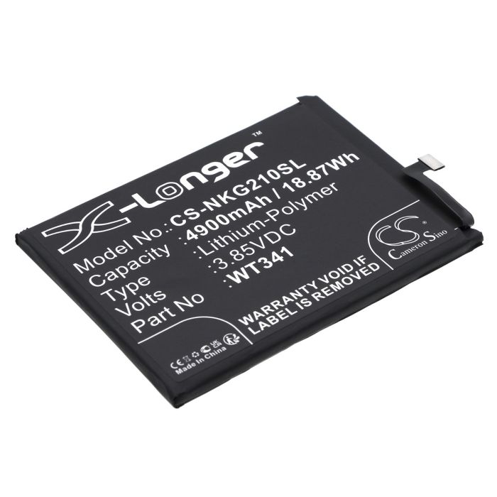 Nokia puhelimen G21 / G21 2022 yhteensopiva akku 4900mAh