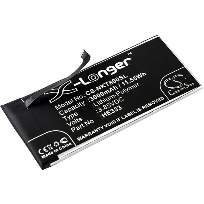 Nokia 8 Sirocco yhteensopiva akku 3000 mAh