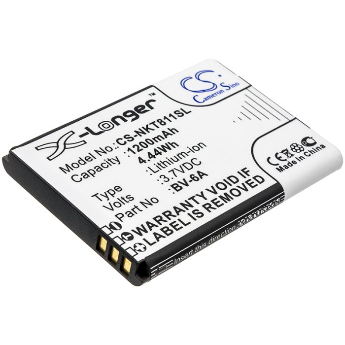 Nokia BV-6A Tarvikeakku 1200 mAh Nokia BV-6A Tarvikeakku 1200 mAh