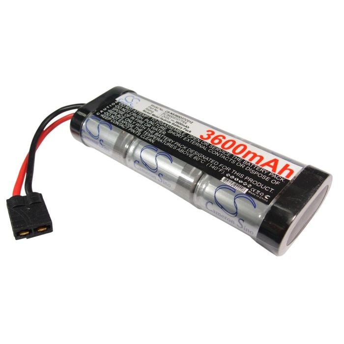 RC akku, Ni-MH 3600 7.2V Traxxas liittimet