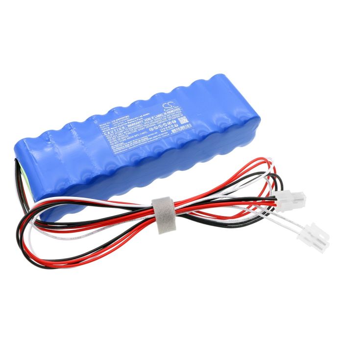NIKKISO lääketieteellisen laitteen DBB-07 / DBB-06S yhteensopiva akku 2000mAh