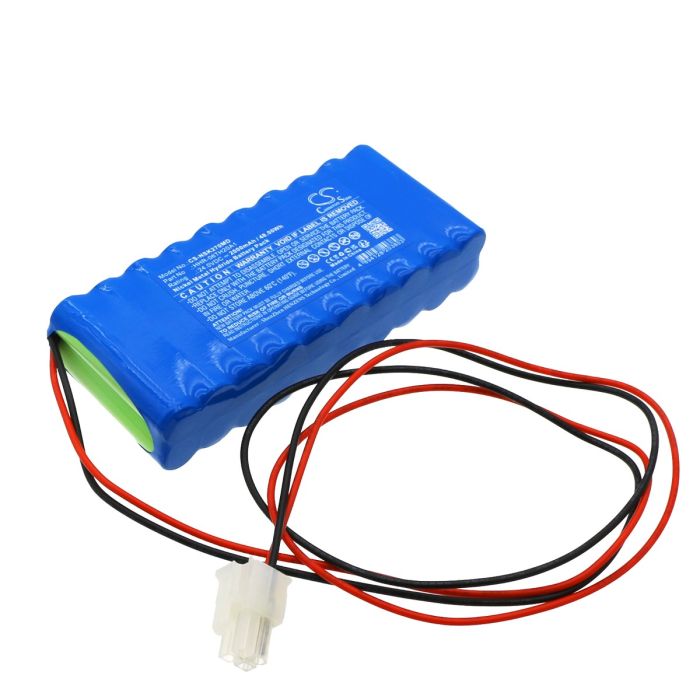 NIKKISO lääketieteellisen laitteen DDB-27 / DBB-27 yhteensopiva akku 2000mAh