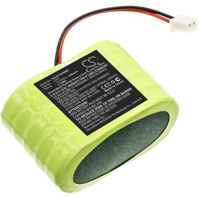 Natus lääketieteellisen laitteen FreeDOP / DOP CT yhteensopiva akku 230mAh