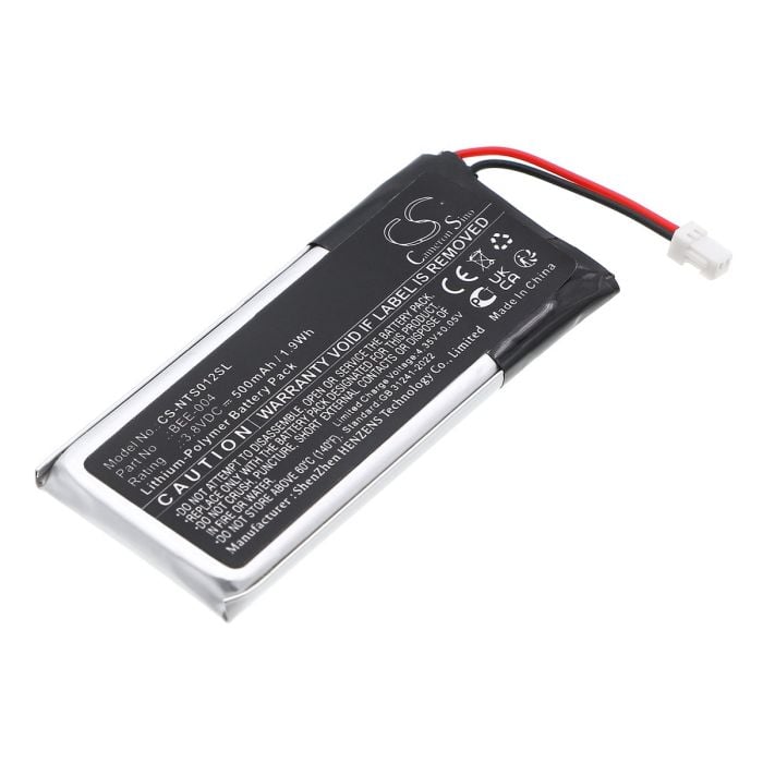 Nintendo pelikonsolin BBE 012, BBE-012 yhteensopiva akku 500mAh