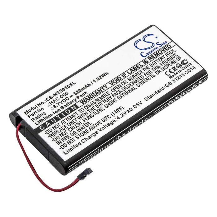 Nintendo Switch ohjain akku 520mAh