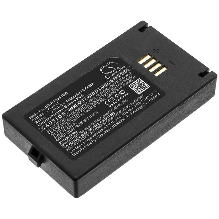 Nova lääketieteellisen laitteen StatStrip Glucose Meter / TPS-2003 yhteensopiva akku 1800mAh