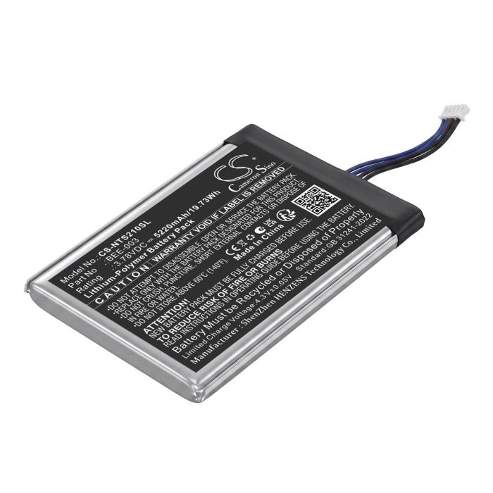 Nintendo Switch 2 pelikonsolin yhteensopiva akku 5220mAh