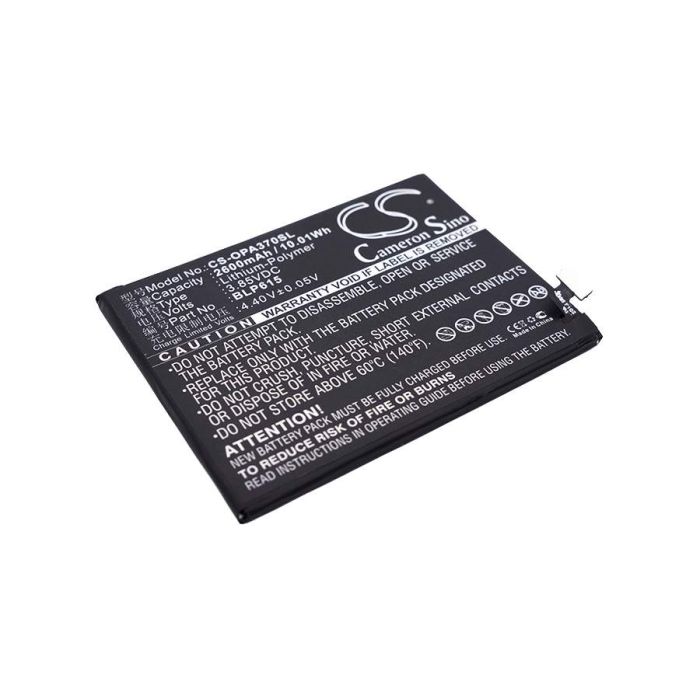 OPPO A37, A37 Dual SIM TD-LTE, A37m akku 2600mAh