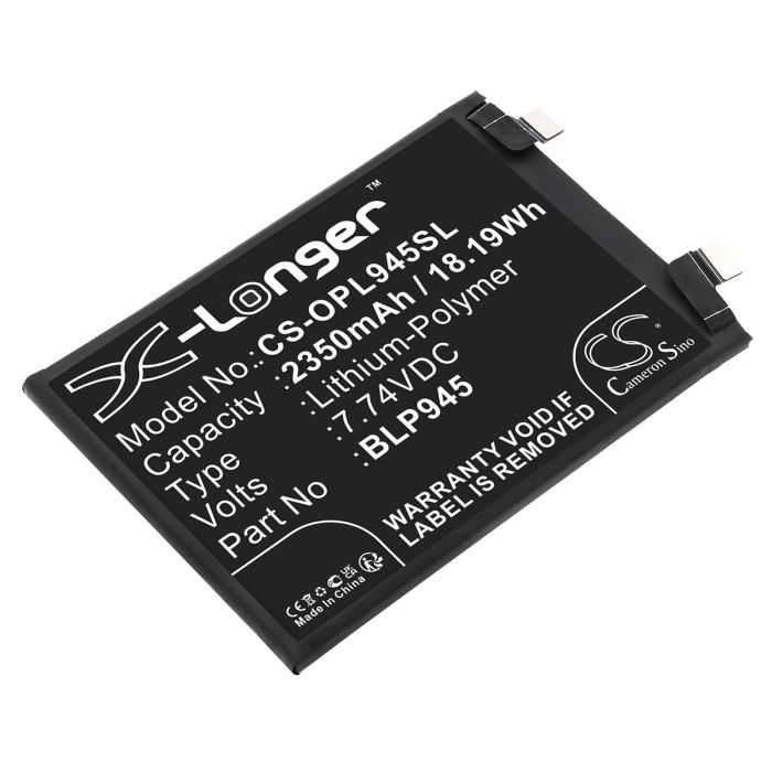 Oneplus puhelimen ACE Pro / Ace Pro 5G yhteensopiva akku 2350mAh