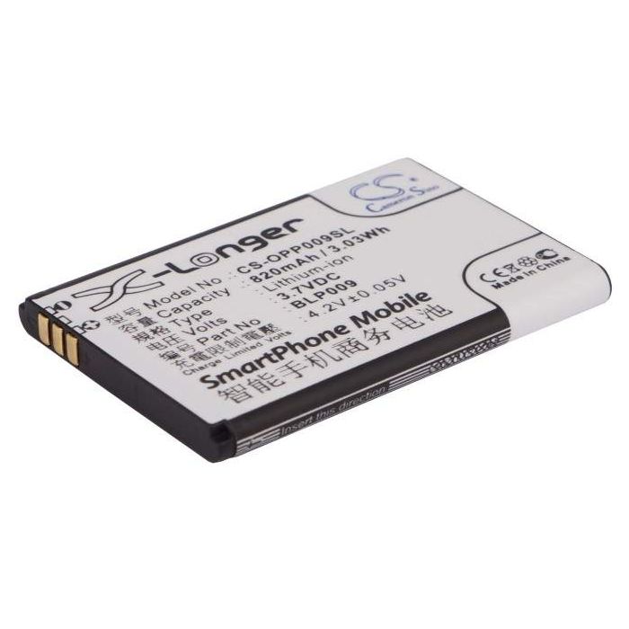 OPPO A90 akku 820mAh/3.03Wh