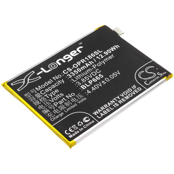 OPPO CPH1859, CPH1861, F7 Youth akku 3350mAh